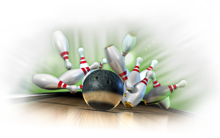 Bowling Png Clipart - Portable Network Graphics (445x281), Png Download
