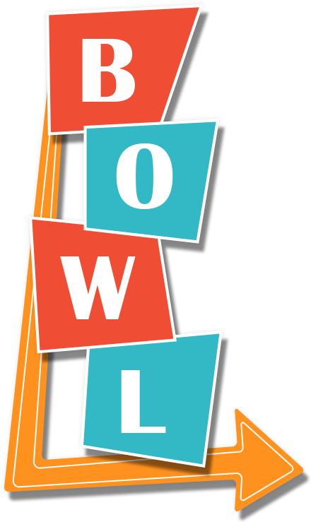 Bowling Clipart Vintage Bowling - Kilobyte (450x750), Png Download