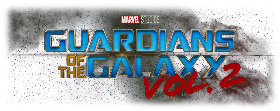Gotg2 Title 1 (1000x413), Png Download