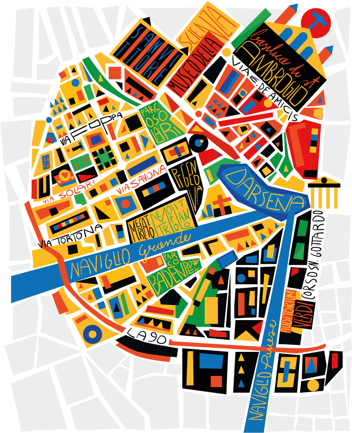 I Used A Specific Stunning Palette To Emphasize The - Map (754x943), Png Download