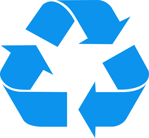 Recycle Symbol Clip Art At Clker - Free Clip Art Recycle (600x557), Png Download