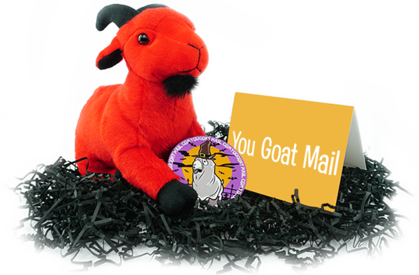 Spooky Goat - Sheep (600x394), Png Download