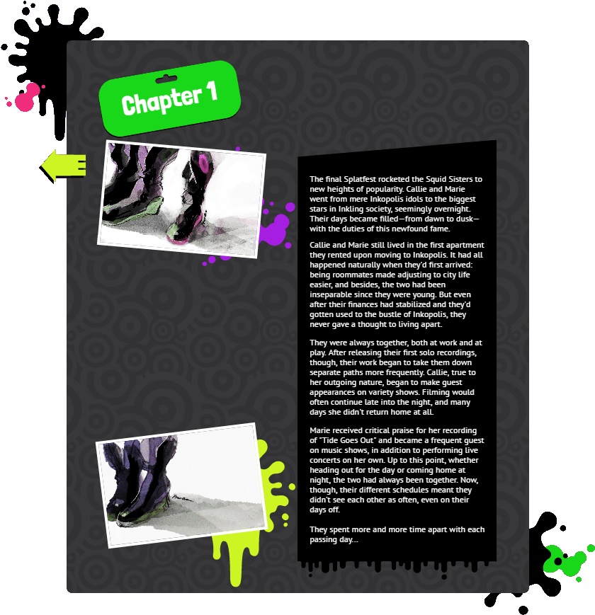 Squid Sisters Chap 1 1 - Video Game (850x899), Png Download