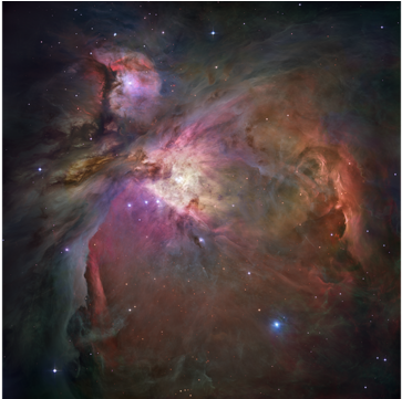 Orion Nebula - Orion Nebula 3d (640x360), Png Download
