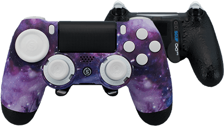 Playstation 4 Professional Controller Infinity4ps Designer - Scuf Infinity 4ps Nebula (457x273), Png Download