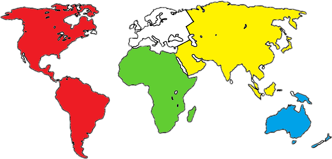 Parroquia San Marcos - World Map (1200x789), Png Download