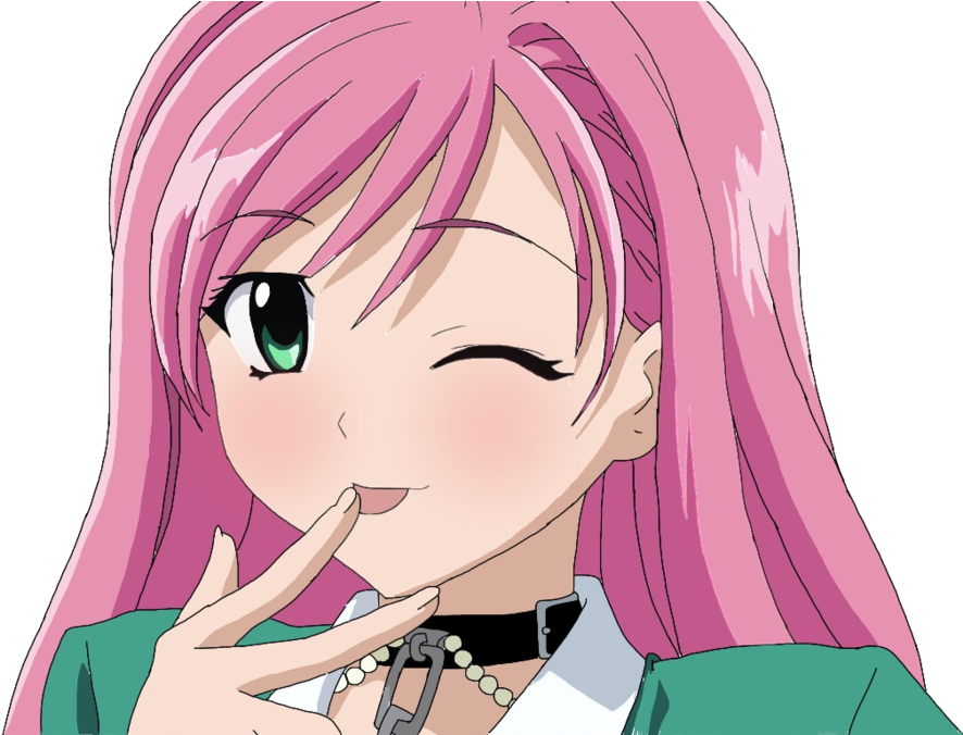 Rosario Vampire Moka Render (900x675), Png Download
