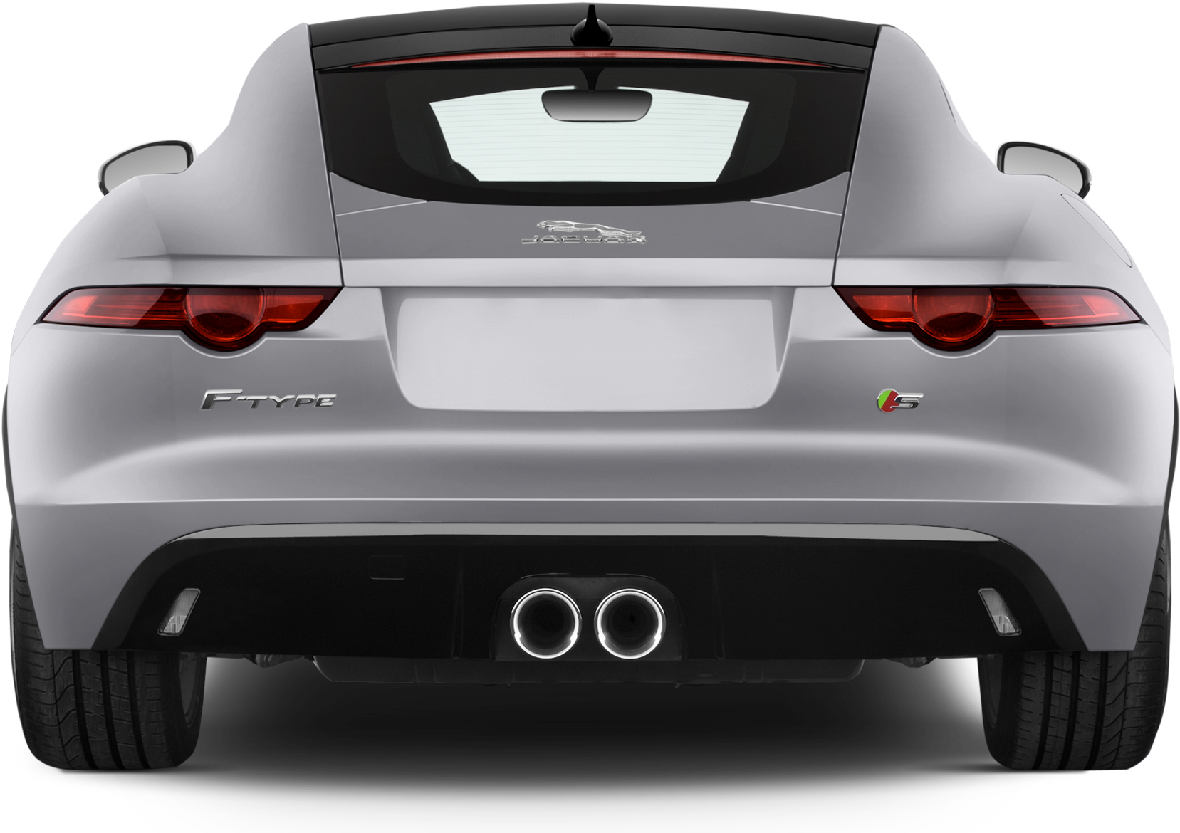 Rear Clipart Jaguar Car - Jaguar F Type 2017 Back (2048x1360), Png Download