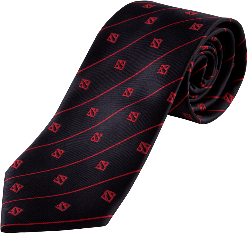 Dota 2 Jacquard Skinny Neck Tie - Dota 2 Necktie (1000x1000), Png Download