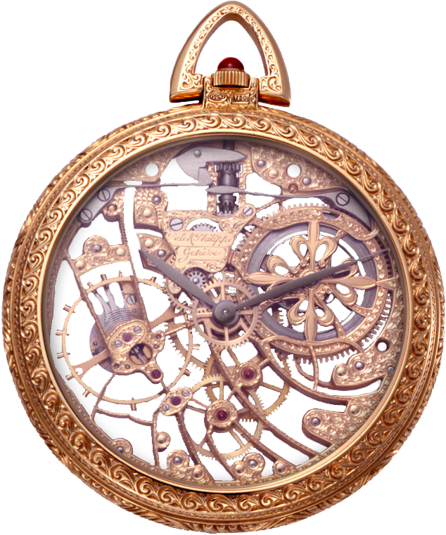 Antique Png File - Стимпанк Часы Png (678x808), Png Download