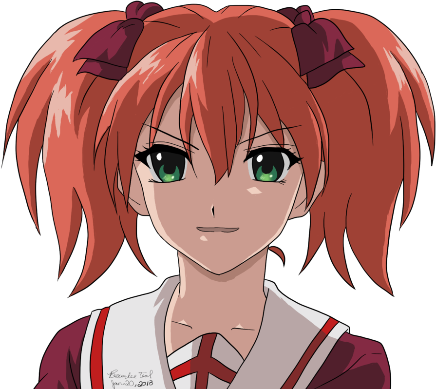 Rosario Vampire Fa Kokoa Shuzen Wolven Sorceress Deviantart - Rosario Vampire Moka's Little Sister (900x900), Png Download