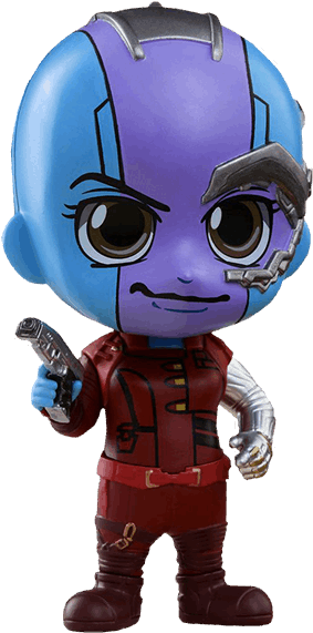Guardians Of The Galaxy - Guardians Of The Galaxy: Vol. 2 - Nebula Cosbaby (600x600), Png Download