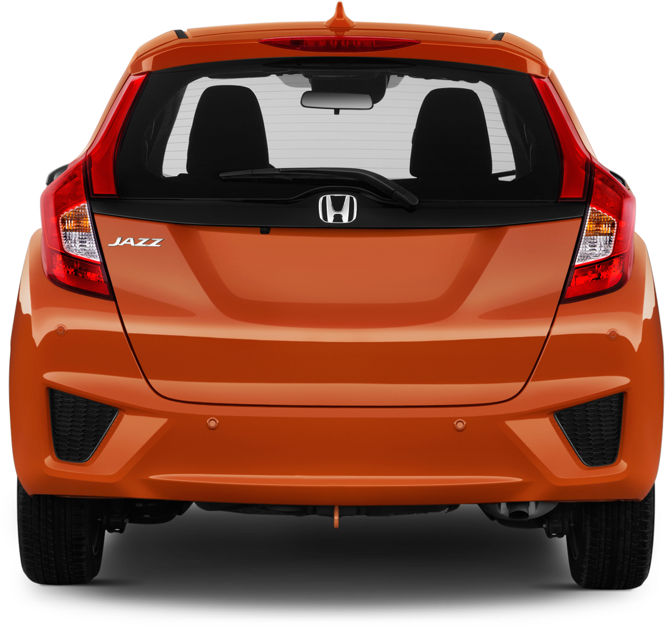 Honda Jazz - Honda Jazz Rear View (2048x1360), Png Download