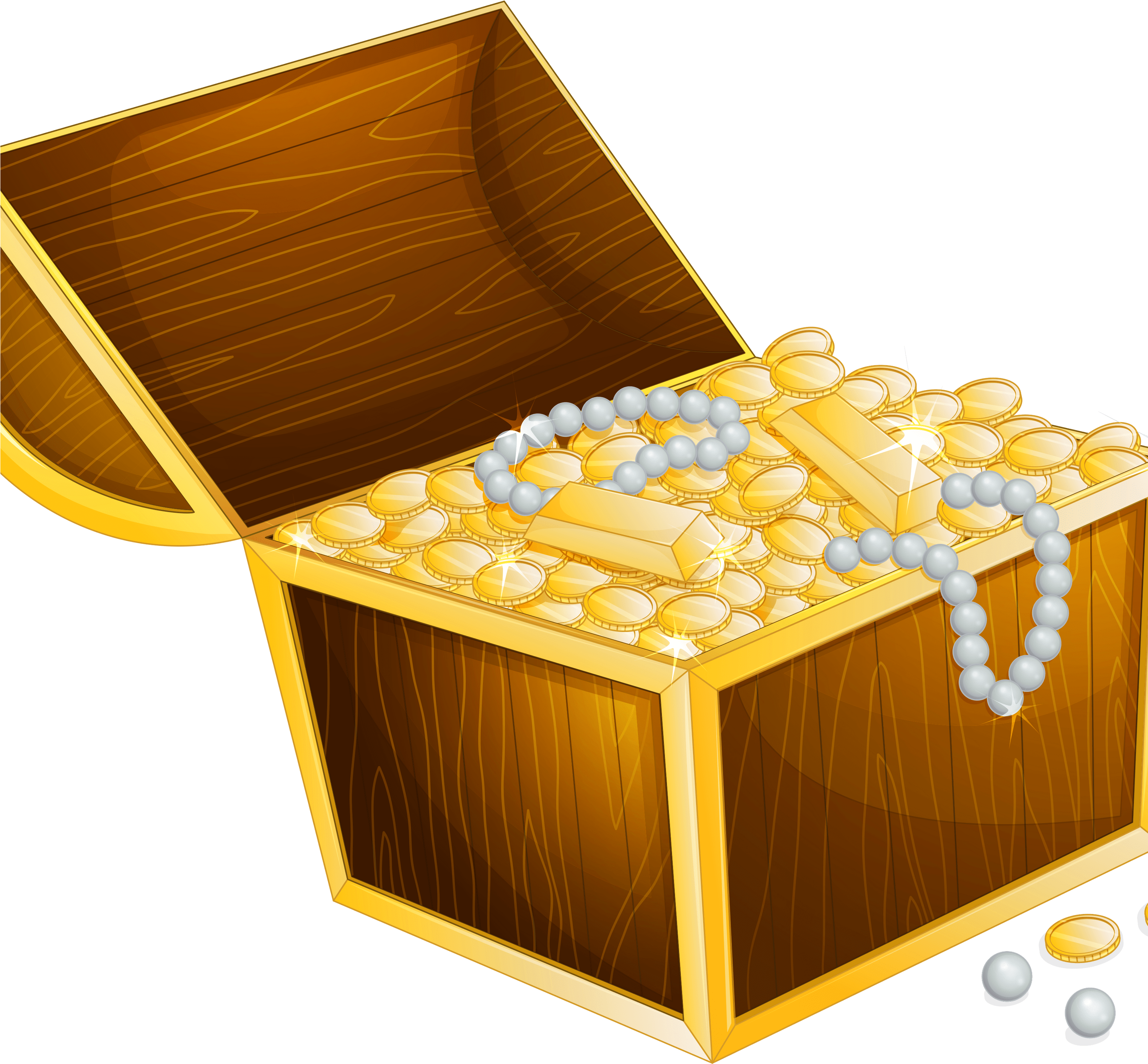 Objects - Treasure Clipart Transparent Background (3000x3000), Png Download