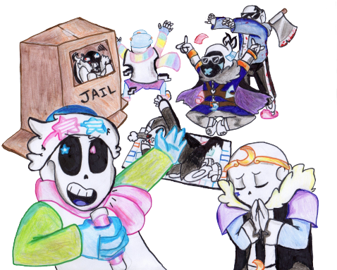 When Game Night Goes Wrong - Cartoon (500x386), Png Download