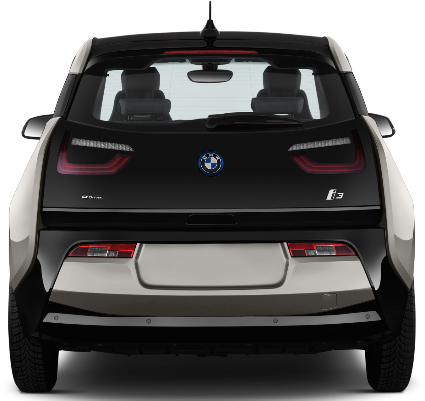 Back View Of Car Png - Bmw I3 Back View (2048x1360), Png Download