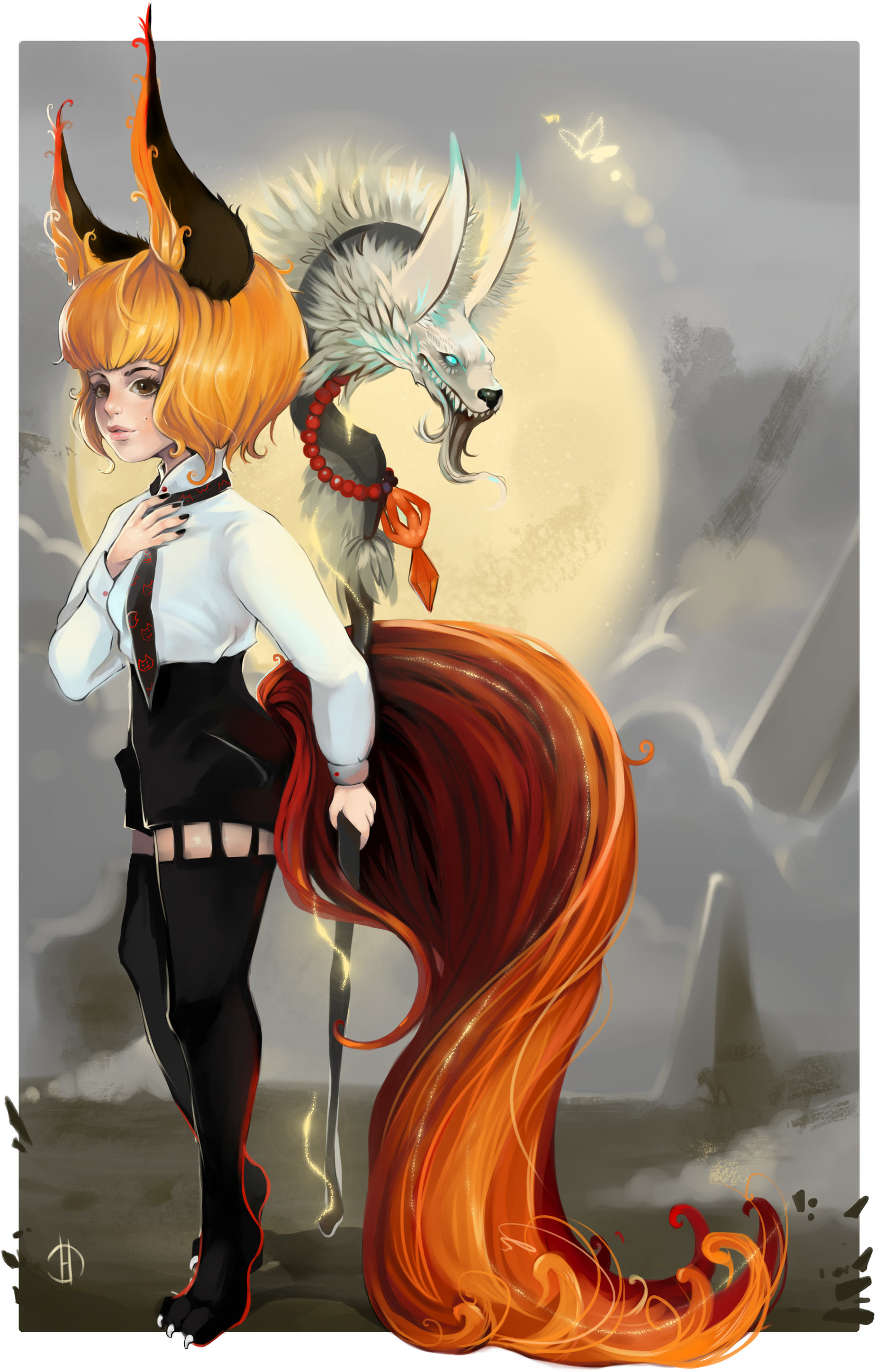Headache Summoner 1e98a4d5 Eu0d - Illustration (1998x2946), Png Download