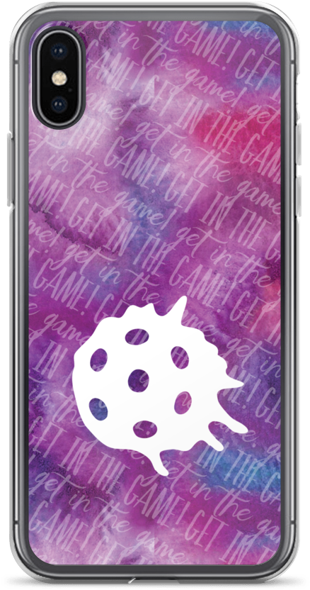 Splash Watercolor Pickleball Iphone X Case - Mobile Phone (1000x1000), Png Download