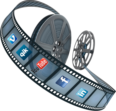 Socialvideo - Film Reel (400x383), Png Download
