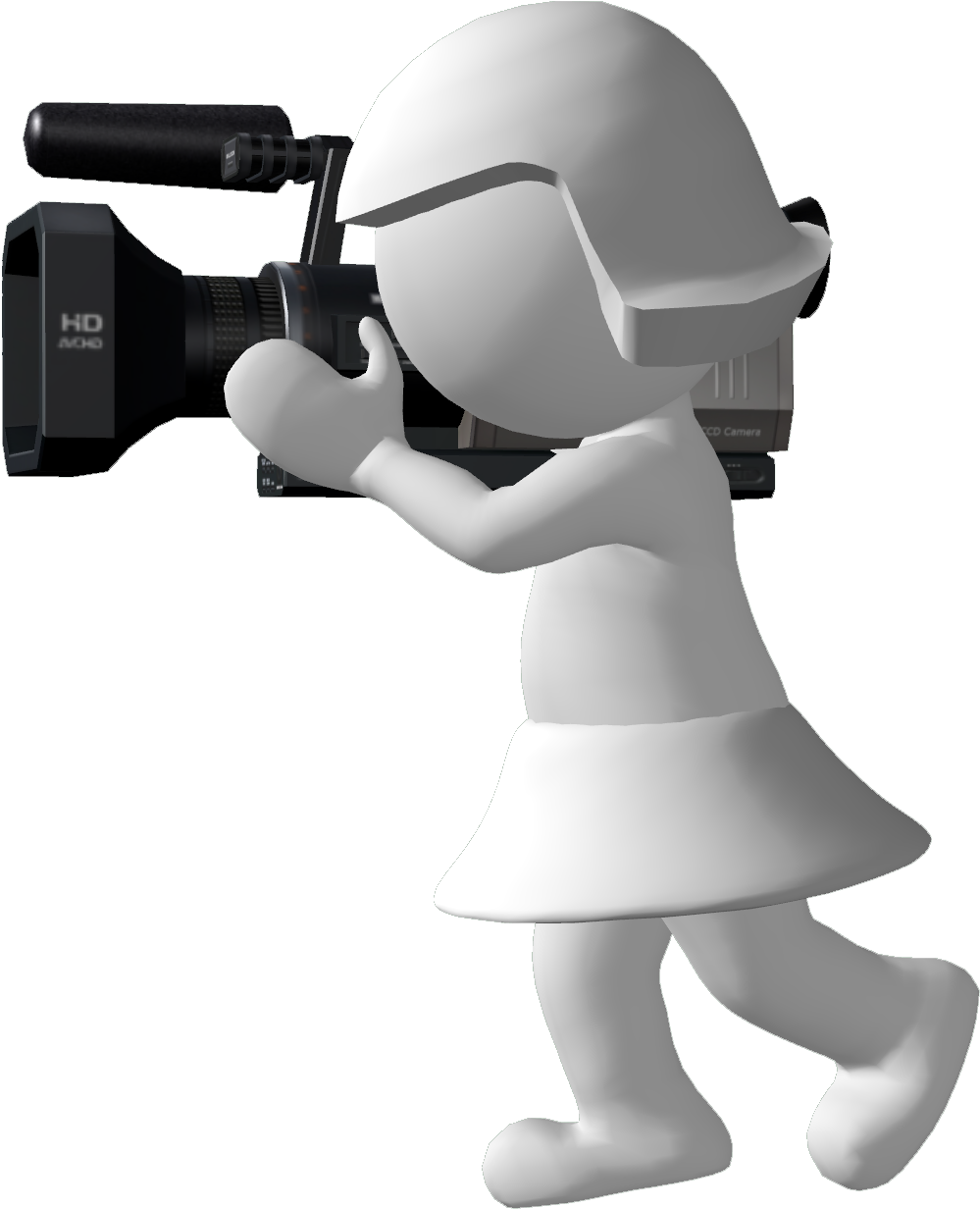 People - Logo Video Shoting Png (1500x1500), Png Download