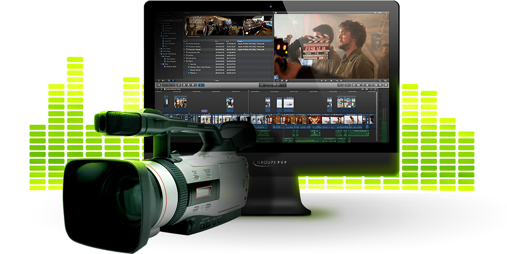 Video - Montage Video Logo Png (1047x514), Png Download