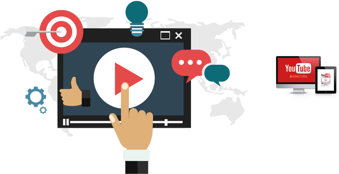 Video Marketing Png (816x410), Png Download
