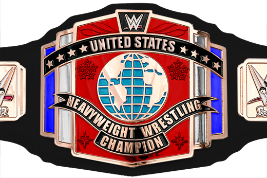 The Leather Strap Being Different Colors Or The Plate - Wwe Belts United States Championship (520x346), Png Download