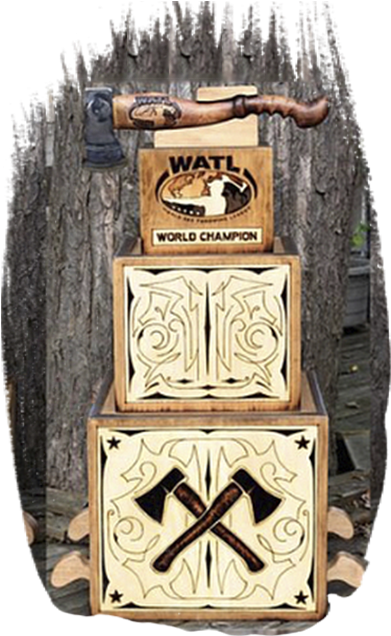 Trophy - Axe Throwing (477x674), Png Download