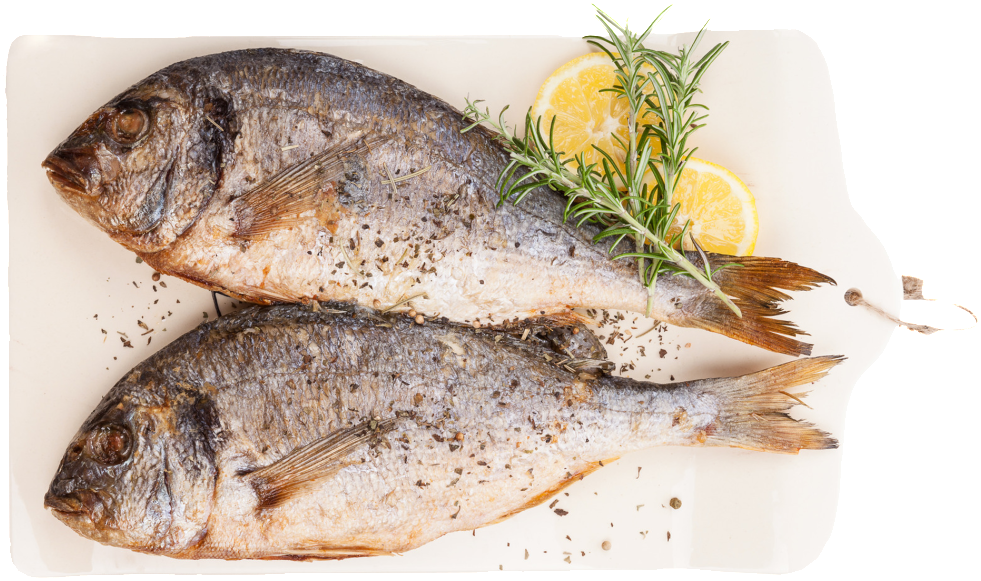 Grilled Fish Food Transparent Buckle Free Decoration - Alose A L Oseille (1024x628), Png Download