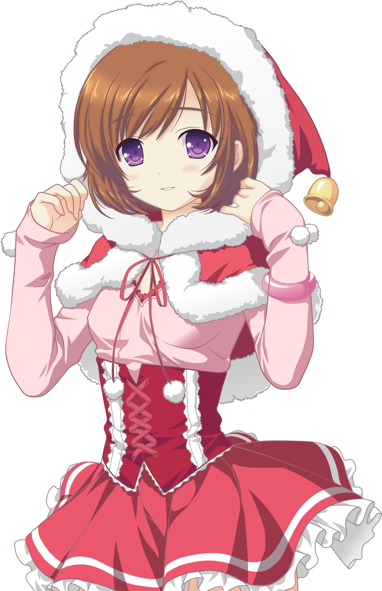 Download Drawing Christmas Anime (1400x1920), Png Download