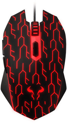 Uruz Z5 Classic Rgb Gaming Mouse - Riotoro Uruz Z5 Classic Mouse (262x482), Png Download