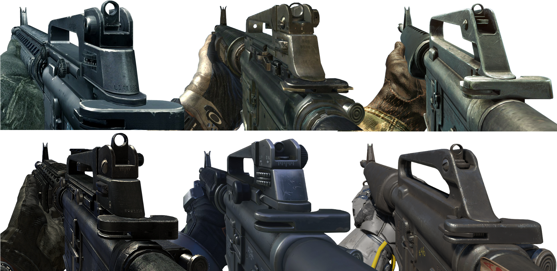 Image[cod] The M16 Family (1918x948), Png Download