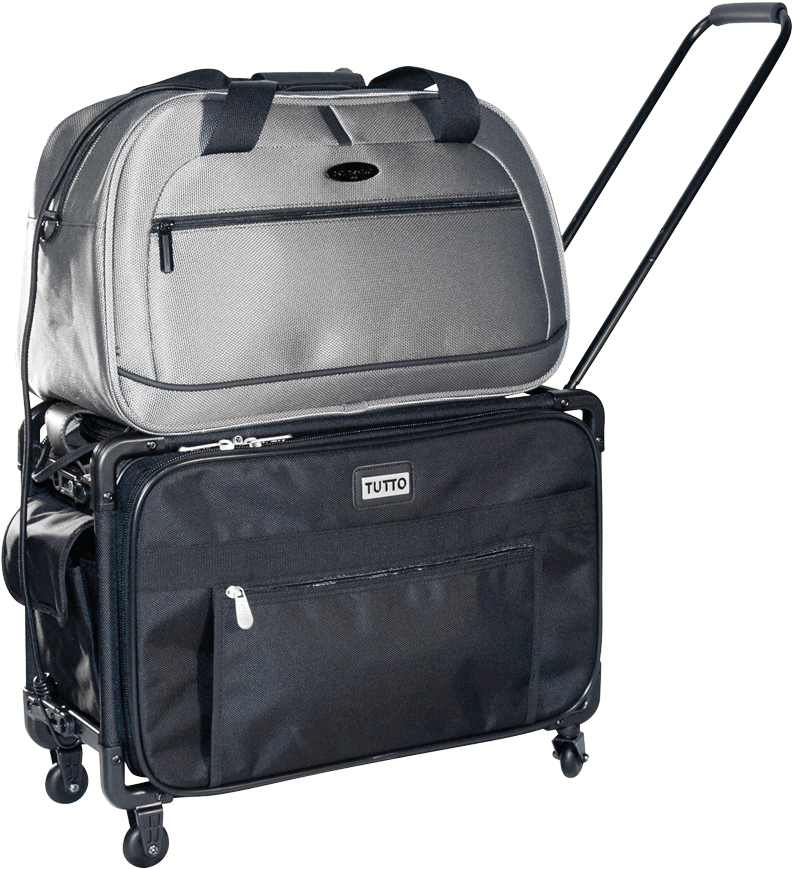 Tutto Storage On Wheels Large Tote Bag - Tutto 20 Inch Retulation Carry-on, Black, One Size (819x899), Png Download