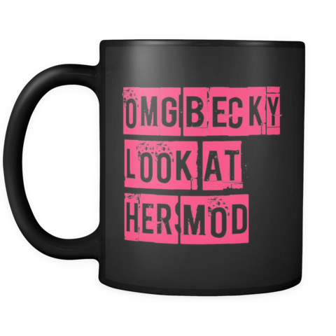 Omg Becky Look At Her Mod Black Coffee Mug Product - Experiment Fail Learn Repeat Mug (480x480), Png Download