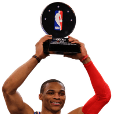 Russell Westbrook Nba - Russell Westbrook All Star Png (400x400), Png Download