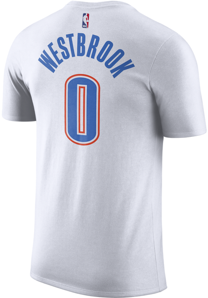 Oklahoma City Thunder Russell Westbrook Nike Association - Paul George Okc Jersey (600x600), Png Download