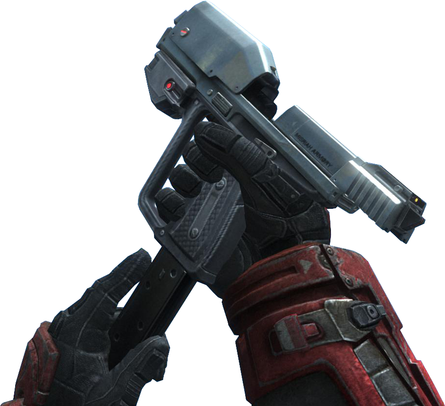 There Is A Disconnect Between Magazines In The Real - Halo First Person Png (400x366), Png Download