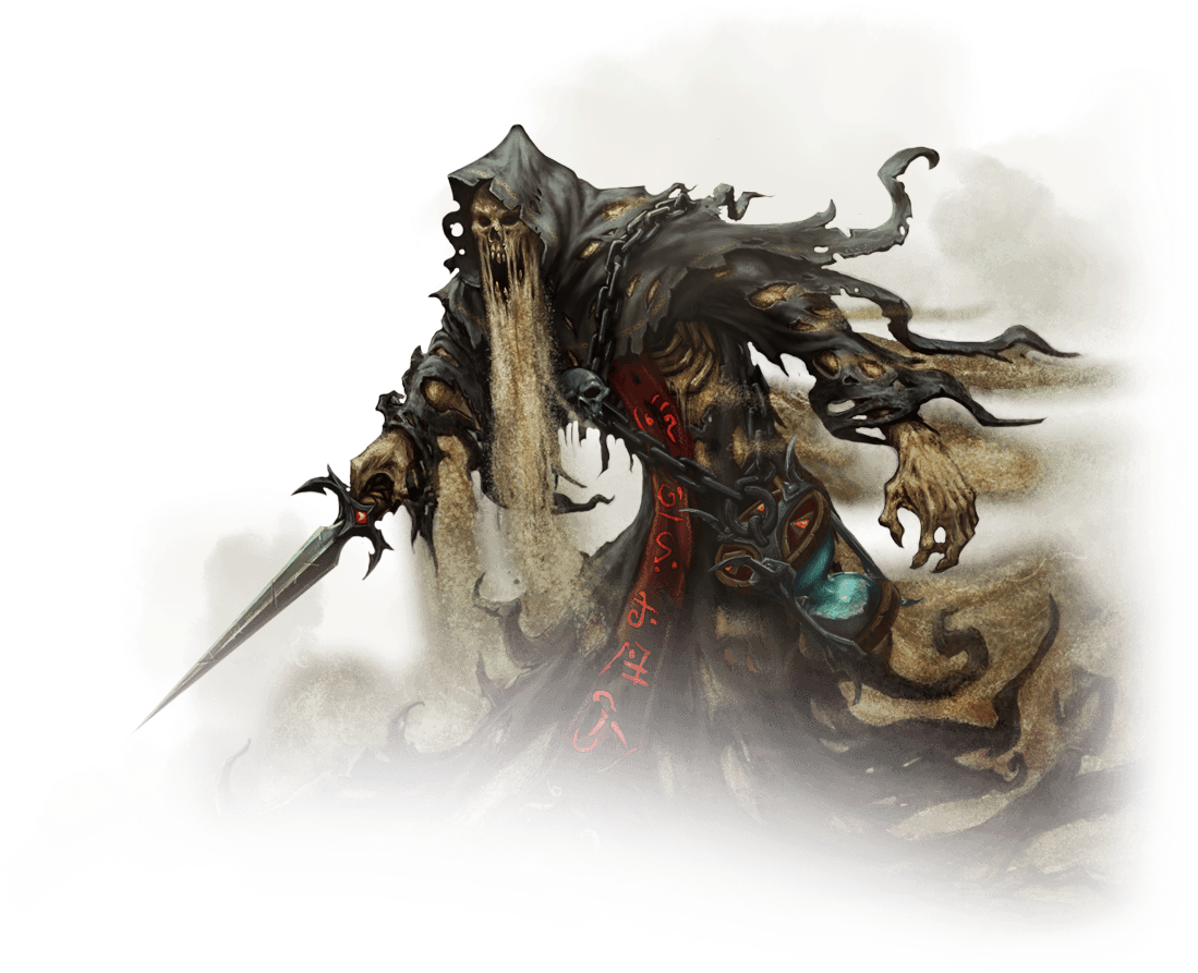Heroes Of Newerth Hon Sand Wraith Art 32x24 Print Poster (1341x974), Png Download