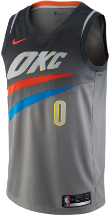 Nike City Edition Swingman Jersey - Okc Thunder City Edition (560x560), Png Download