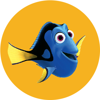 Nemo 2 Styles - Finding Dory Party Invites (450x450), Png Download