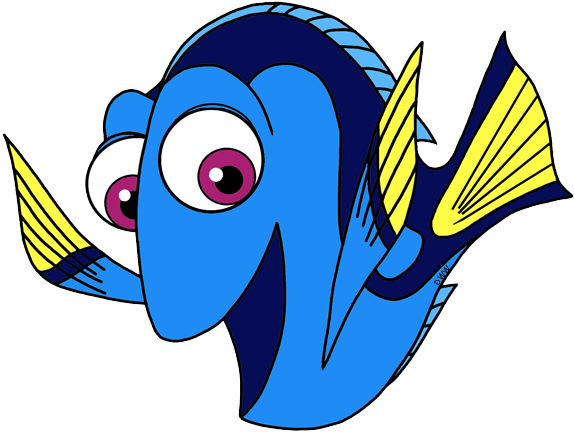 Dory Finding Nemo Clipart 3 By Patrick - Finding Dory (589x439), Png Download