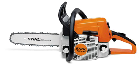 Chainsaw Free Png Image - Ms230 Stihl (500x500), Png Download