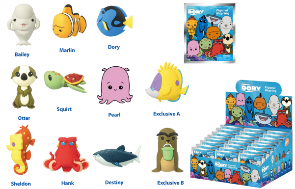 Finding Dory Retiring Soon Png Destiny Clipart Finding - Figural Foam Keychain Finding Dory Figural 3-d Foam (600x600), Png Download