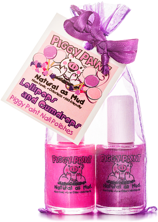 Piggy Paint Nail Polish Set - Piggy Paint Nail Polish - Lollipops And Gumdrops (500x500), Png Download