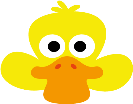 Printable Duck Masks - Mask (452x355), Png Download