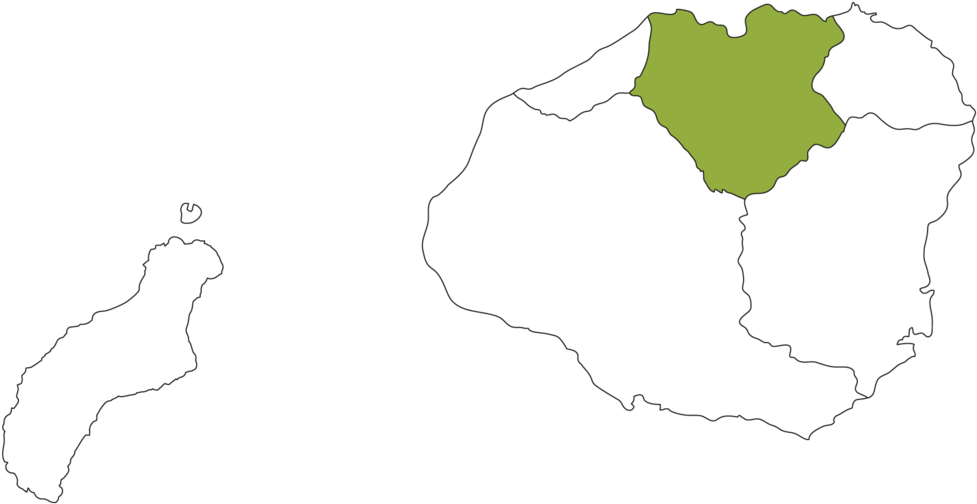 Halelea Area Map (1000x526), Png Download