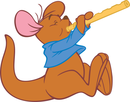 Ursinho Pooh Guru Png - Roo From Winnie The Pooh (447x353), Png Download