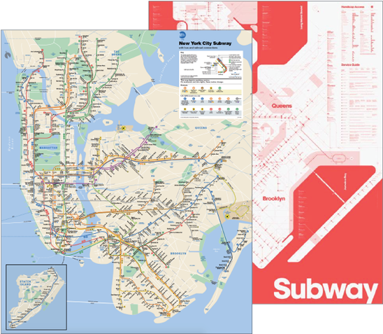 New York City Subway Map - Nyc Map Subway (600x600), Png Download