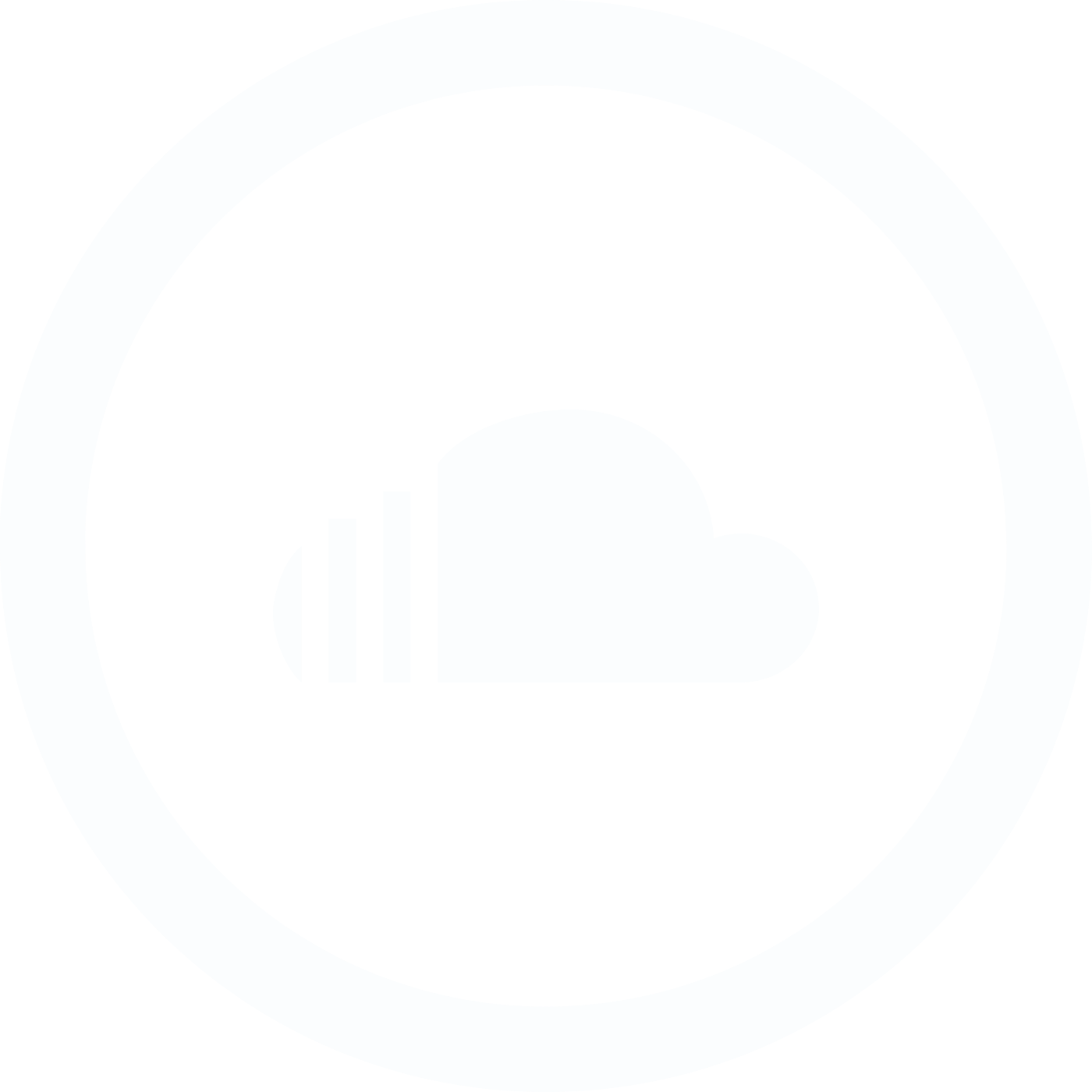 Soundcloud Icon - Soundcloud (1400x1400), Png Download