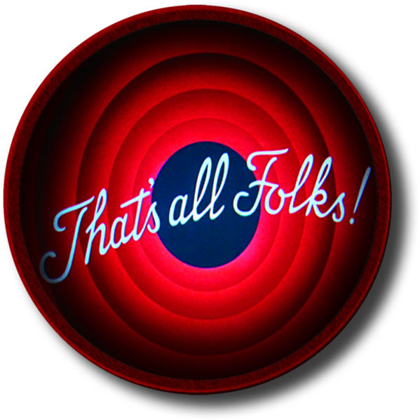 That's All Folks Icon By Slamiticon - Thats All Folks Icon (809x987), Png Download